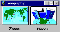 Zones & Places Screen Image